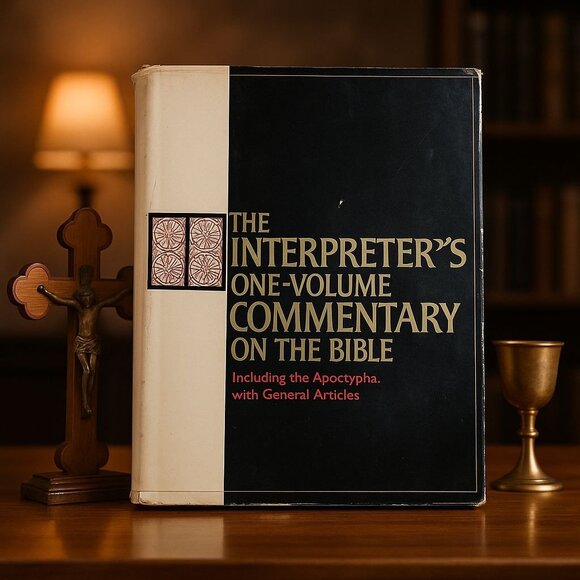Interpreter’s One-Volume Commentary on the Bible 1971 Abingdon Press HC - Picture 1 of 11